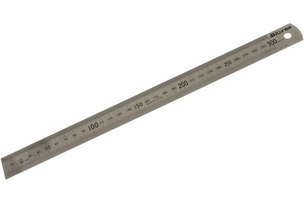 Измерительная металлическая линейка 300х25.4 Micron МИК 34311