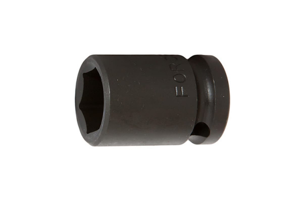 Головка 1/4", 6 гранная, ударная, 54 мм, 27 мм FORCE 46527