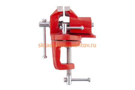 Слесарные настольные поворотные тиски AV Steel 50мм AV-940305