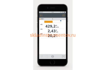 Термоанемометр смарт-зонд Testo 405 i 0560 1405