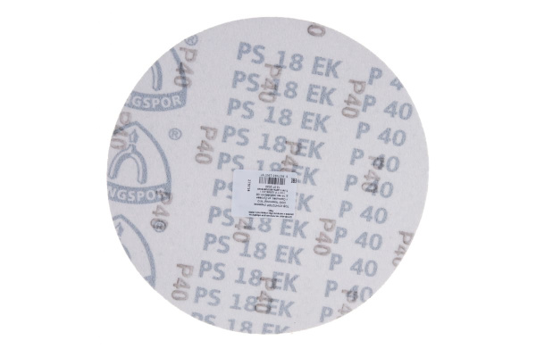 Круг шлифовальный на липучке для обработки дерева и металла (200 мм; Р40) KLINGSPOR 279714