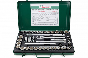 Набор инструментов 1/2", 46шт Hans 4646MA