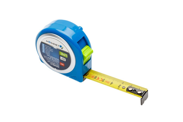 Рулетка HOEGERT TECHNIK 3 м х 16 мм HT4M429