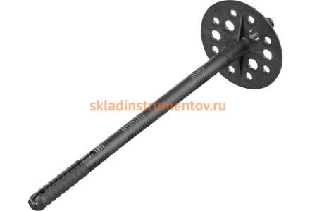 Полипропиленовый дюбель для изоляционных материалов Зубр пластиковый стержень, 10 x 140 мм, 100 шт 4-301505-10-140_z01