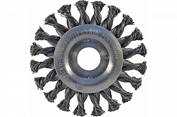 Щетка дисковая жгутовая METAL Standard (100x22.2 мм) D.BOR D22-MS-100-222-050