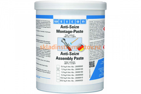 Монтажная паста WEICON Anti-Seize 1 кг wcn26000100