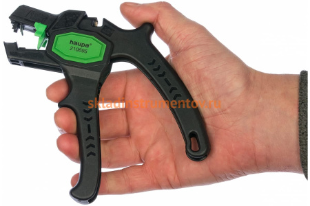Инструмент для снятия кабельной изоляции 0,2-6 мм2 HAUPA 210695