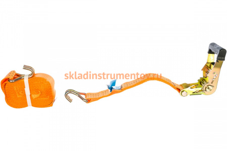 Стяжной ремень для крепления груза 6м, 1,5/3,0тн РОМЕК 35.15.1.0 2000000002194
