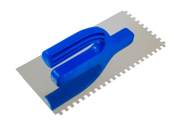 Зубчатая гладилка (130 х 270 мм, зуб 8 х 8 мм) РемоКолор 27-1-008