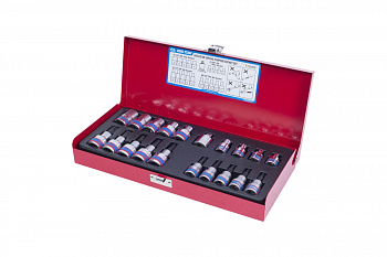 Ложемент для набора торцевых насадок и головок 7120PR, PVC KING TONY 84712012B