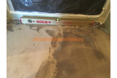 Алюминиевый уровень AZ 60, L=60 см, 2 глазка SOLA 01160801