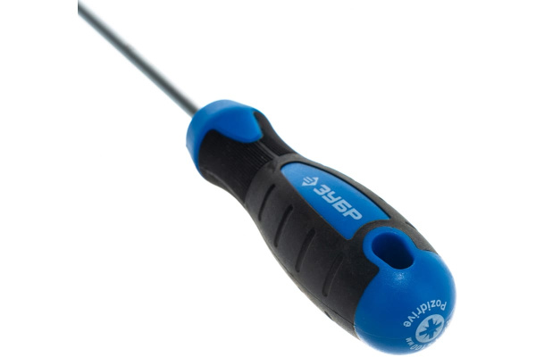 Слесарная отвертка Зубр Cr-Mo PZ1 x 100 мм Проф 25233-1