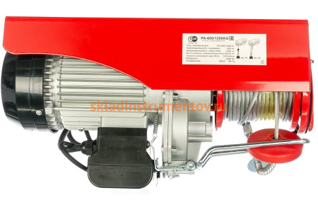 Электрическая таль TOR PA-600/1200 20/10 м 1101201
