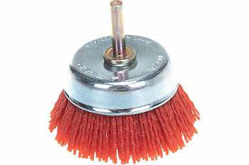 Щетка чашечная (75 мм; нейлоновая проволока с абразивным покрытием) ЗУБР 35165-075_z02