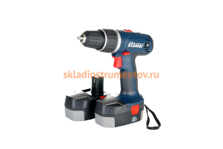 Аккумуляторная дрель-шуруповерт STOMER SAD-18Ix2-D 98298413