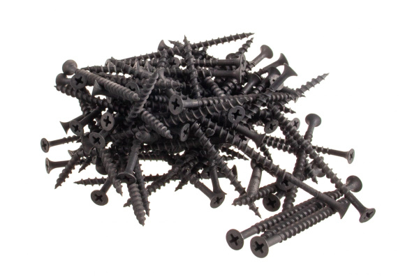 Саморезы ЗУБР СГД гипсокартон-дерево, 76 х 4.2 мм, 100 шт, фосфатированные, 300031-42-076