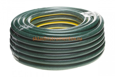 Шланг поливочный STANDARD (3-х слойный, 15 атм, 1/2", 25 м) Grinda 429000-1/2-25
