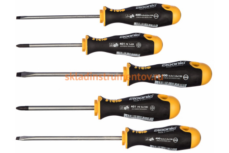 Набор отверток 5 шт в упаковке Felo Ergonic 40095318