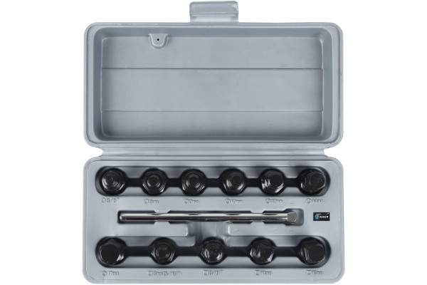 Набор насадок для сливных пробок 12шт в кейсе AIST 67316012 00-00003879