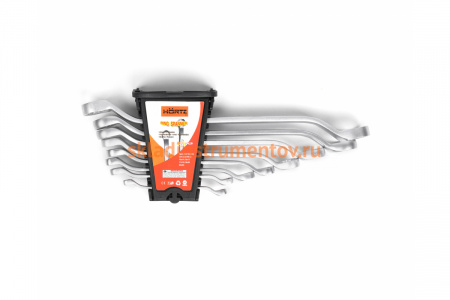 Набор накидных двусторонних ключей HORTZ 8шт. 6-24 в клипсе HOR 125952