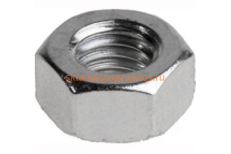 Гайка шестигранная DIN 934 оцинкованная (М20; ТФ6) Зубр 4-303536-20