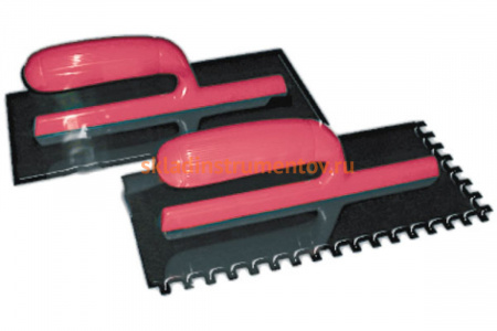 Нержавеющая зубчатая гладилка КУРС 4х4 мм 05136