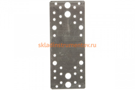 Крепежная пластина ЗУБР 200x80 x 2мм КП-2.0 310236-200-80