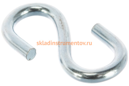 Крюк ЗУБР S-образный, 3мм, 5 шт, оцинкованный, 304566-03