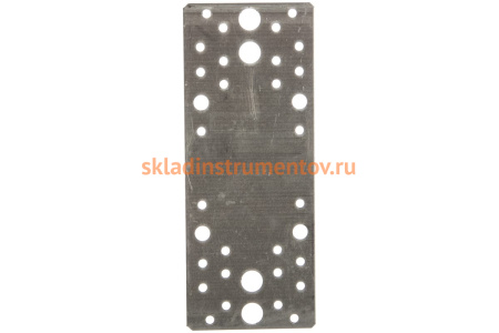 Крепежная пластина ЗУБР 200x80 x 2мм КП-2.0 310236-200-80