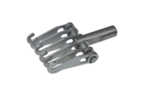 Универсальный обратный молоток с захватом с 6-ю крюками WIEDERKRAFT F014/4