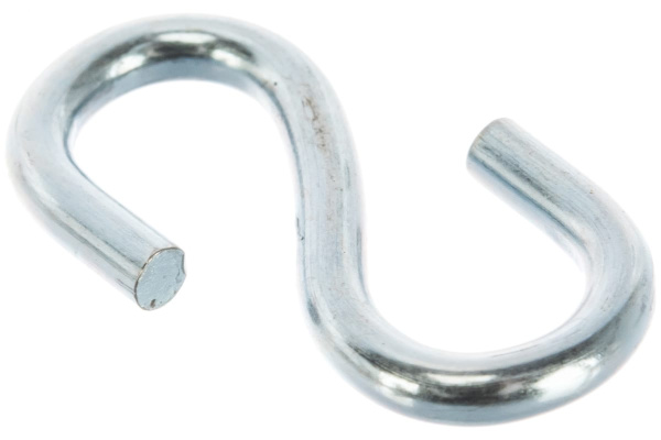 Крюк ЗУБР S-образный, 3мм, 5 шт, оцинкованный, 304566-03