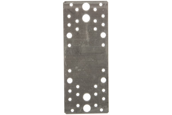 Крепежная пластина ЗУБР 200x80 x 2мм КП-2.0 310236-200-80