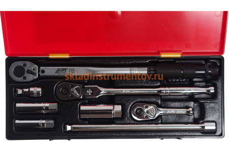 Набор головок для свечей зажигания с динамометрическим ключом JTC 3/8”, в кейсе, 8 предметов JTC-K3083