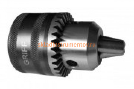 Патрон сверлильный ПСР-10 (1.5-10 мм; 1/2-20UNF; R-11; биение 0.35 мм) GRIFF b214031