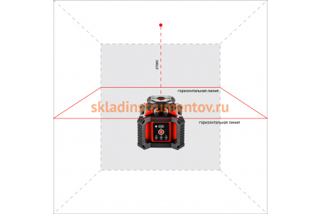 Лазерный нивелир ADA ROTARY 400 HV SERVO А00458_2020