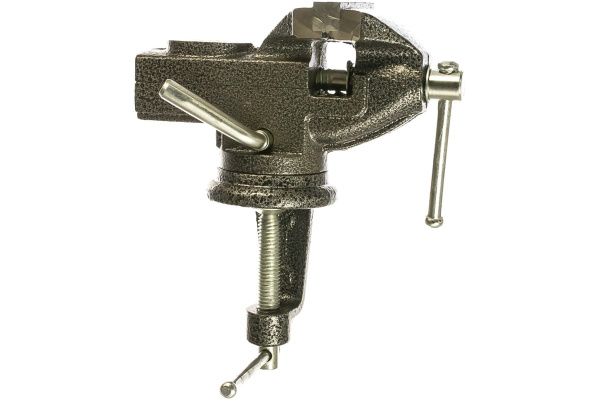 Настольные поворотные тиски с наковальней 65 мм Biber ПРОФИ 85887 тов-125013