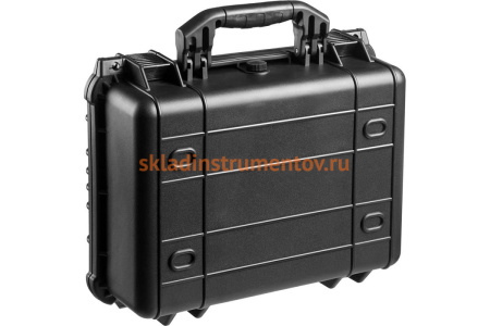 Ударопрочный пластиковый ящик, степень защиты IP55, 16", KRAFTOOL "PANZER" 38251-16