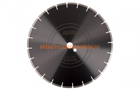 Диск алмазный сегментный по асфальту (400х25.4 мм) MESSER 01-12-400