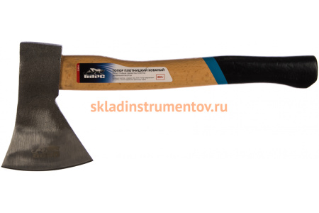 Плотницкий топор БАРС кованый, деревянная рукоятка, 800гр. 21654