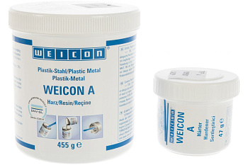 Эпоксидный композит пастообразный, наполненный сталью 0,5 кг WEICON A wcn10000005