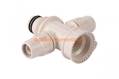 Коллектор сборный крестовой "ШиреФит" (26х16 мм) для трубопровода Зубр 51518-26-16-26