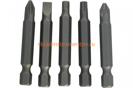 Набор вставок Norma (50 мм, Ph, Pz, SL,T, H, 5 шт.) Archimedes 91026
