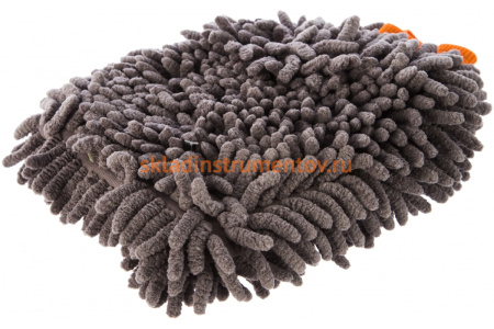 Варежка из микрофибры для очистки и полировки автомобиля, 25х20 см Airline AB-D-01