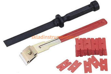 Набор пластиковых лезвий для шабера 67351104, 67351108, 67351110 и др, 100шт AIST 00-00003891