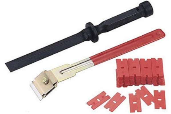 Набор пластиковых лезвий для шабера 67351104, 67351108, 67351110 и др, 100шт AIST 00-00003891