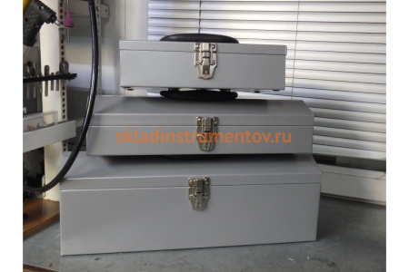 Ящик металлический для инструмента (484х154х165 мм) MATRIX 906025 Ящик металлический для инструмента (484х154х165 мм) MATRIX 906025