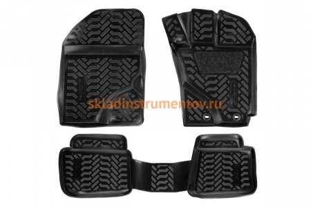 Ковры в салон Airline 3D для Toyota Corolla Fielder 4WD RHD 06-12 ACM-PS-71