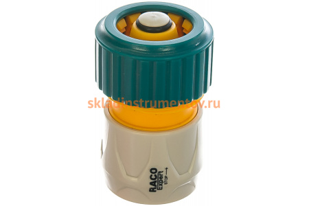 Соединитель "шланг-насадка" с автостопом 3/4" Raco 4250-55206C