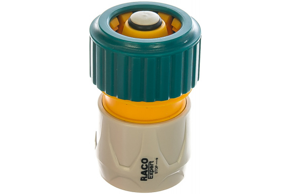 Соединитель "шланг-насадка" с автостопом 3/4" Raco 4250-55206C