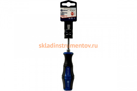 Отвертка ударная Ultra Grip SL 5.5 x 75 мм S2 КОБАЛЬТ 646-539